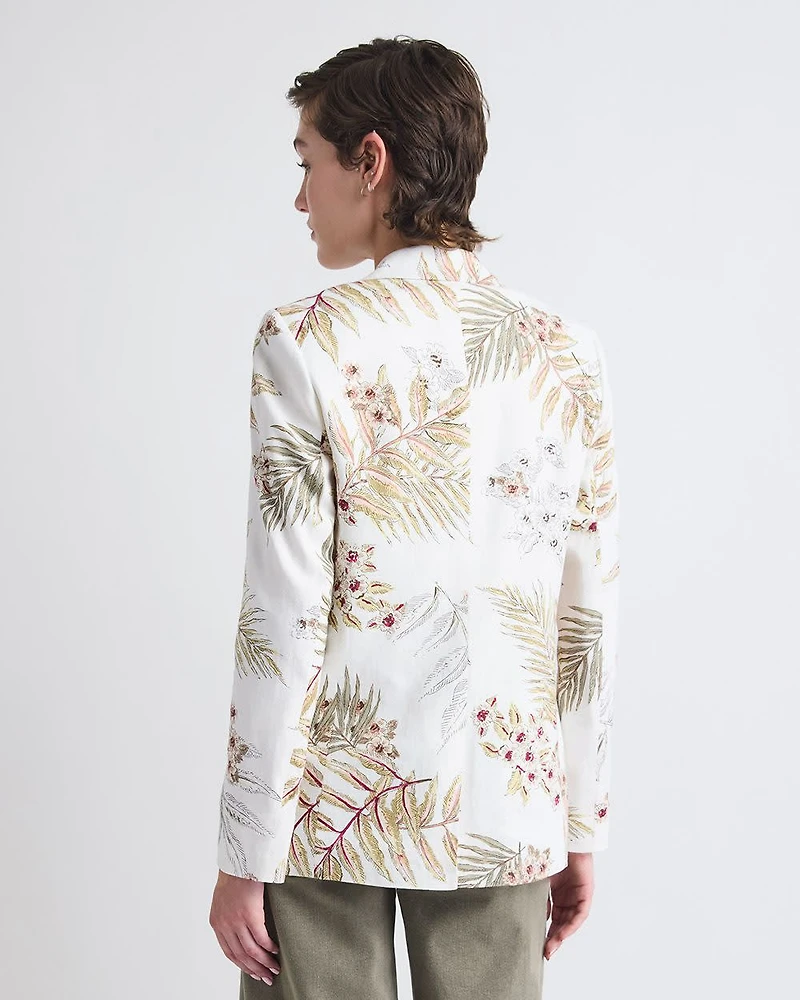 Tropical Open Blazer