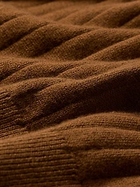 Long-Sleeve Sweater with Johnny Collar