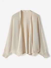 Cardigan Style Cape à Manches Longues