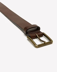 Ceinture décontractée en véritable cuir italien