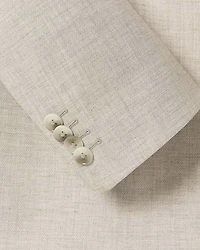 Slim-Fit Stone Suit Blazer