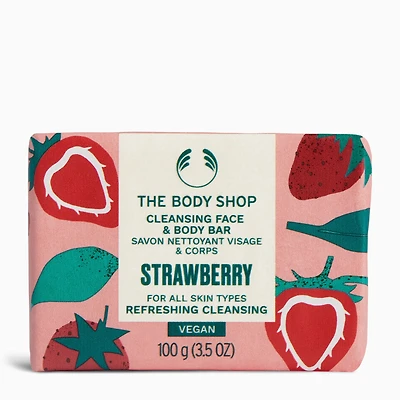 Strawberry Cleansing Face & Body Bar