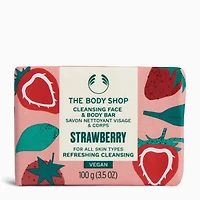 Strawberry Cleansing Face & Body Bar