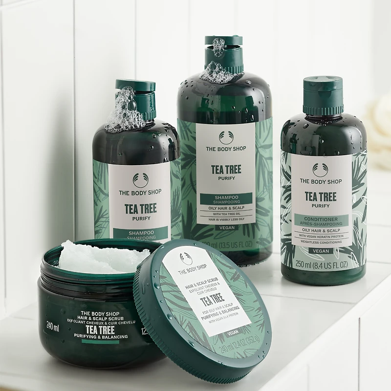Tea Tree Purifying & Balancing Hair & Scalp Scrub