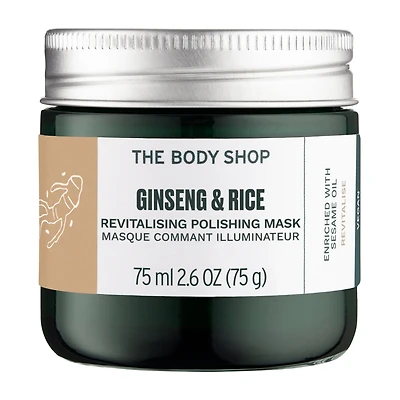 Masque clarifiant et lissant au ginseng chinois riz