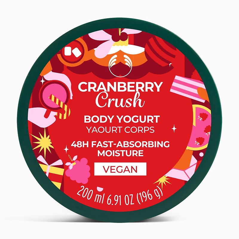 Cranberry Crush Body Yogurt 200ml