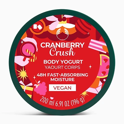Cranberry Crush Body Yogurt 200ml