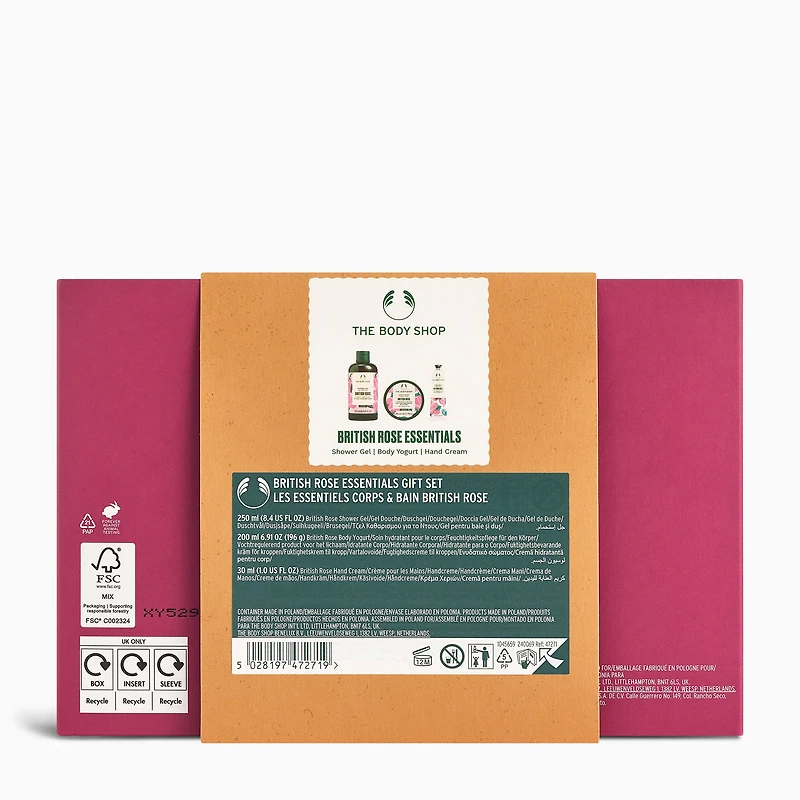 British Rose Essentials Gift Set