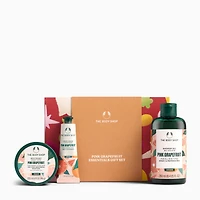 Pink Grapefruit Essentials Gift Set