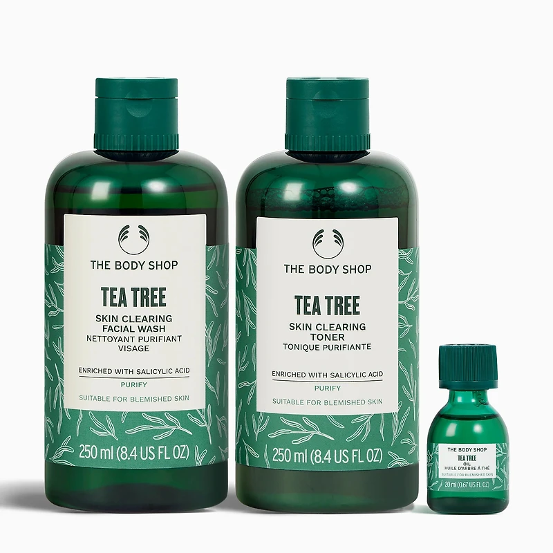 Lotion tonique matifiante purifiante à l'arbre à thé 3 250 ml