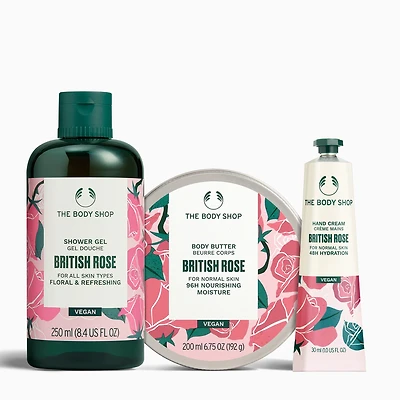 British Rose Body Care Collection