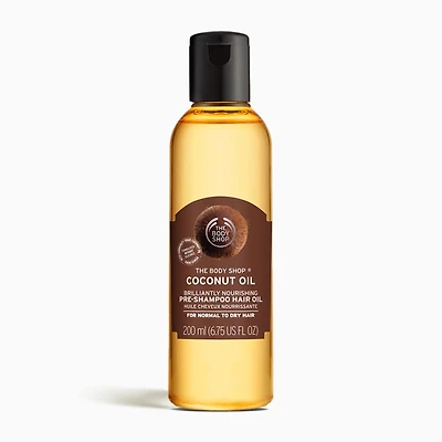 Coconut Huile capillaire pré-shampoing brillamment nourrissante 