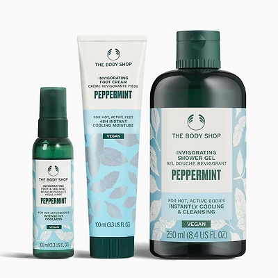 Peppermint Cooling Foot Collection