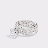 ALDO Plagens Silver/clear Multi,