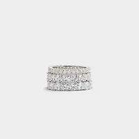 ALDO Uniawen Silver/clear Multi,