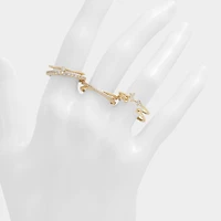 ALDO Meeranda Gold/clear Multi,