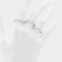 ALDO Aschianamini Silver/clear Multi,