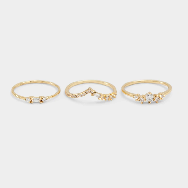 ALDO Graenia Gold/clear Multi,