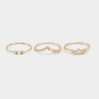 ALDO Graenia Gold/clear Multi,