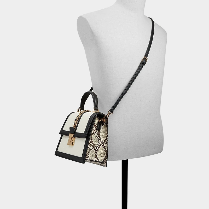 ALDO Hennah in White/black