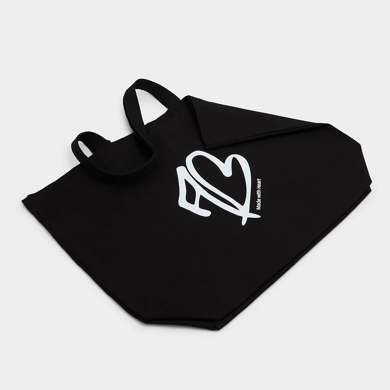 ALDO Made With Heart Tote in Black/white