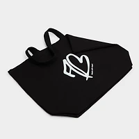 ALDO Made With Heart Tote in Black/white