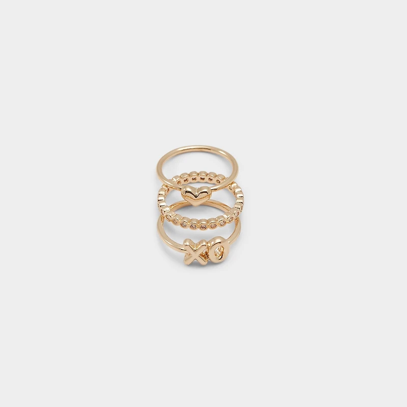 ALDO Sweetyheart Gold/clear Multi,