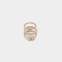 ALDO Sweetyheart Gold/clear Multi,