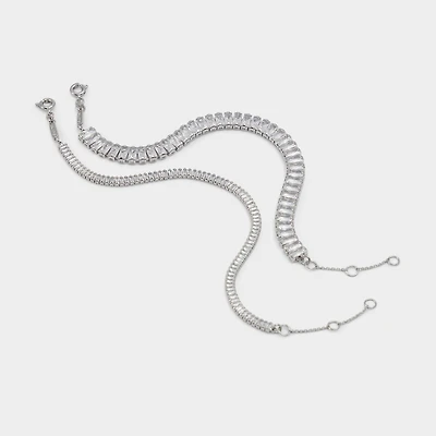 ALDO Lagodi in Silver/clear Multi