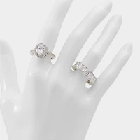 ALDO Damataa Silver/clear Multi,