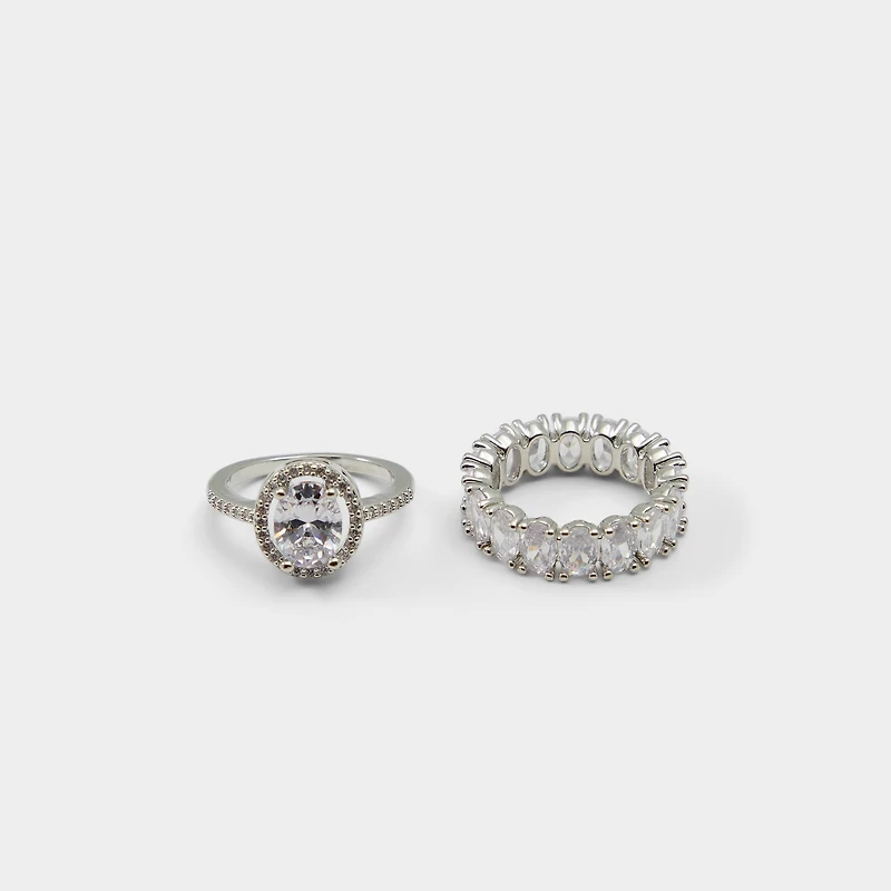 ALDO Damataa Silver/clear Multi,