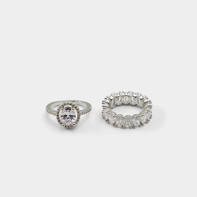 ALDO Damataa Silver/clear Multi,