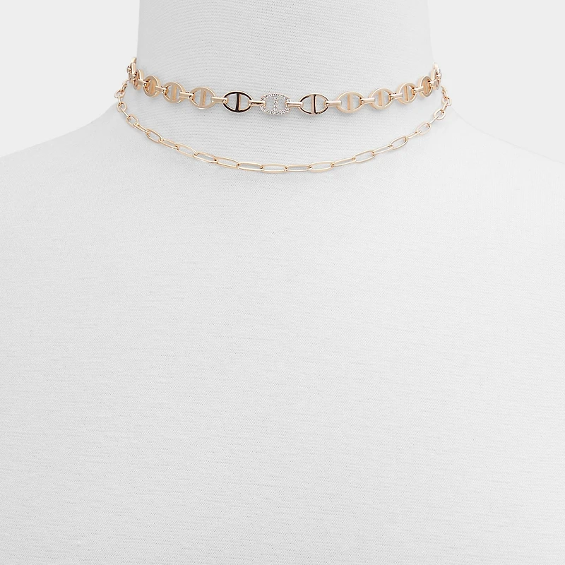 ALDO Radiannce x in Gold/clear Multi