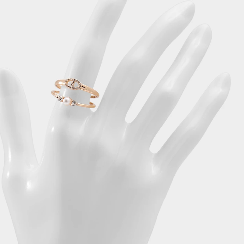 ALDO Glampearlx Gold/clear Multi,