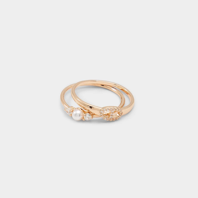 ALDO Glampearlx Gold/clear Multi,