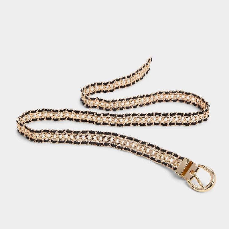 ALDO Albemarle Black/gold Multi,