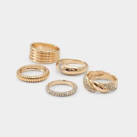 ALDO Lovelanguage Gold/clear Multi,