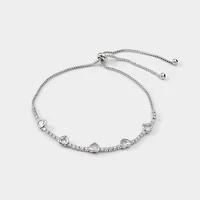 ALDO Heartlink in Silver/clear Multi