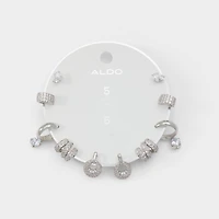 ALDO Fivelooks in Silver/clear Multi