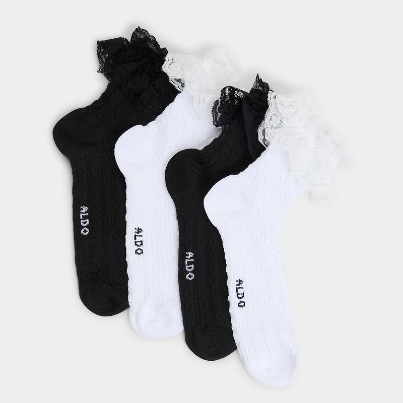 ALDO Lacefrills in White
