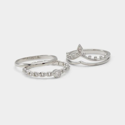 ALDO Sevorellan Silver/clear Multi,