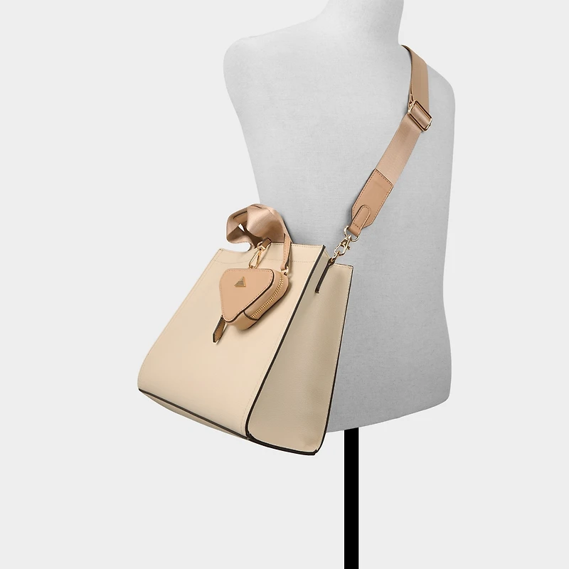ALDO Mtl72bag in Bone Multi