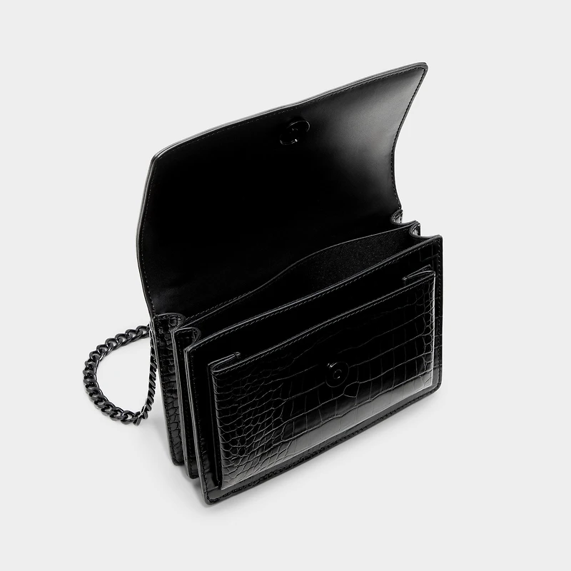 ALDO Miyabell in Black/black