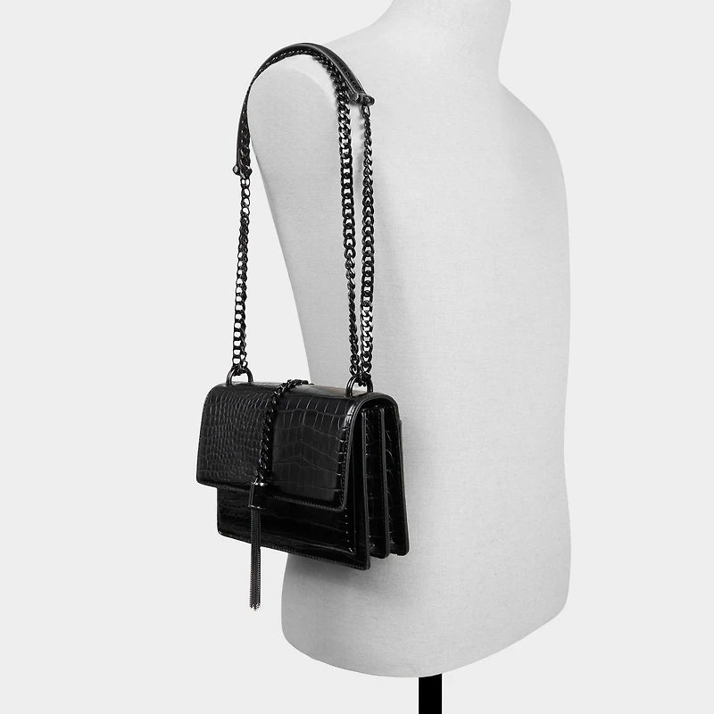ALDO Miyabell in Black/black