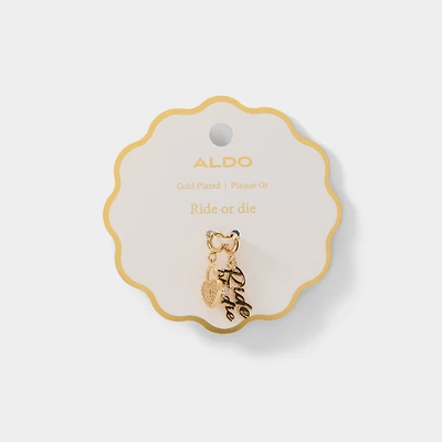 ALDO Myrideordie in Gold/clear Multi