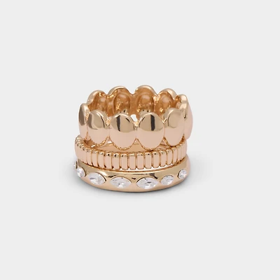 ALDO Bublle Gold/clear Multi,