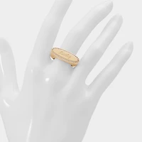 ALDO Luckyring Gold/clear Multi,