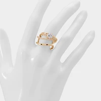 ALDO Estelina Gold/clear Multi,