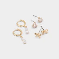 ALDO Bouclerie in Gold/clear Multi