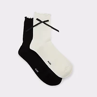 ALDO Cutiebow in Black/white